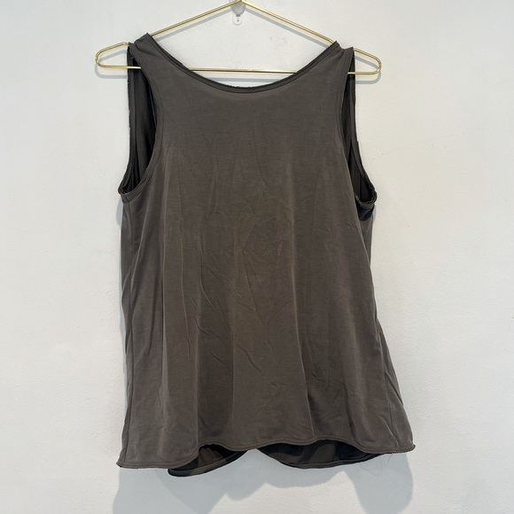 Tops - Tresics Luxe Loose Open Tank Top Size Medium